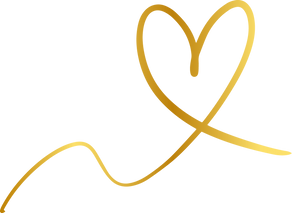 Gold Heart Divider